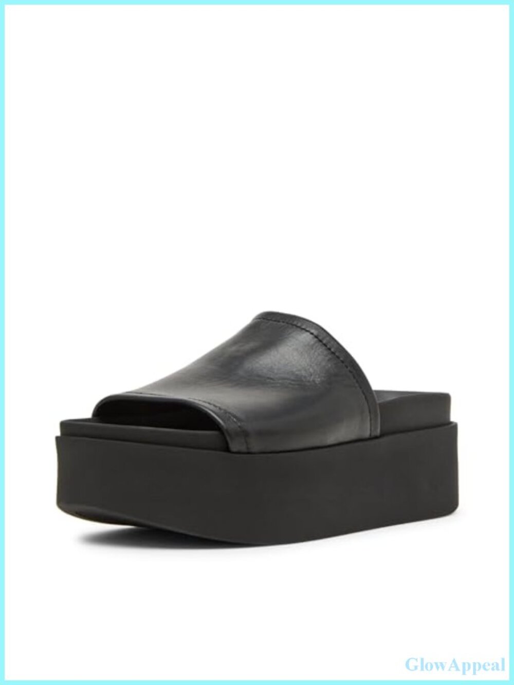 Steve Madden Arwen Wedge Sandal Leather Slingback Platform Slip On